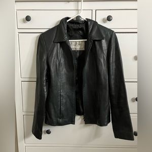 Michael Hoban North Beach Leather Black Jacket